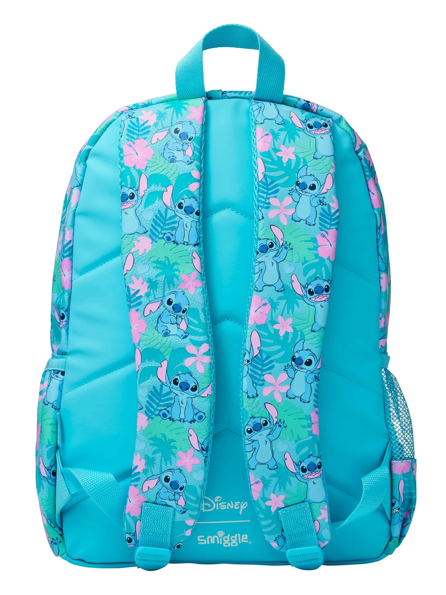 حقائب مدرسية Smiggle الجديدة  – حقيبة ظهر ديزني ستيتش، مع حقيبة طعام وزجاجة ماء – هدية للطلاب (يجب شراء كل قطعة بشكل منفصل)