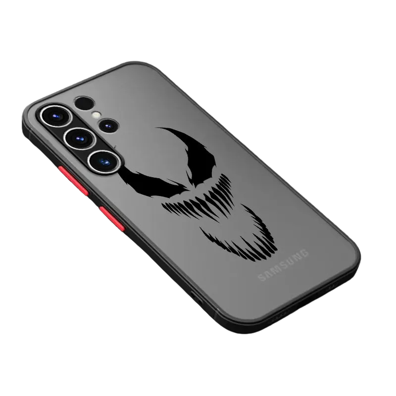 جراب مقاوم للصدمات لسامسونج جالاكسي S22 S9 S20 FE S23 Ultra Note 20 S23 FE S21 S24 Plus S10 Plus بتصميم مارفل سبايدرمان آيرون مان