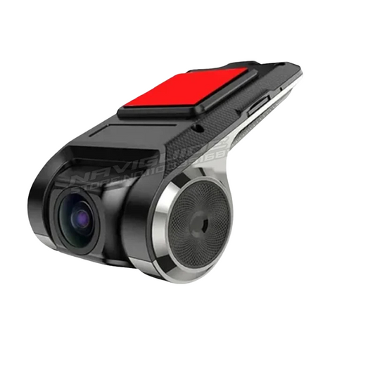 كاميرا تسجيل السيارة DVR مع نظام ADAS و LDWS - كاميرا لوحة القيادة عالية الدقة 1080P لمشغل DVD أندرويد ووحدة الملاحة مع تسجيل صوتي وإنذار صوتي